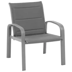 Vendita online di SALOTTO DA GIARDINO ELYN ALLUMINIO E TEXTILENE ANTRACITE