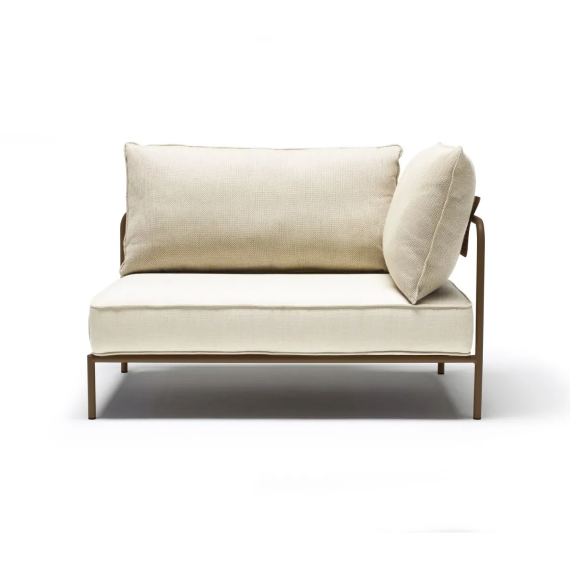Vendita online di SCAB - DIVANETTO FLAP MODULARE DESTRA MOKA E CREMA