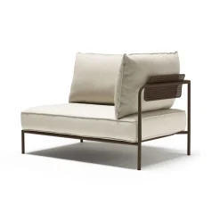 Vendita online di SCAB - DIVANETTO FLAP MODULARE DESTRA MOKA E CREMA