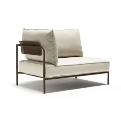 Vendita online di SCAB - DIVANETTO FLAP MODULARE SINISTRO MOKA E CREMA