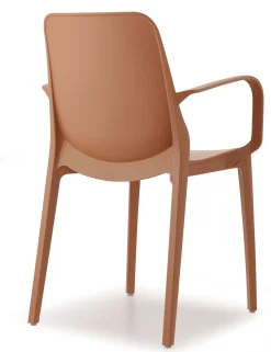 Vendita online di SCAB - POLTRONA MOD. GINEVRA TERRACOTTA