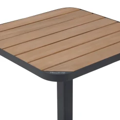 Vendita online di TAVOLO BISTROT TYLA CM 70,5X70,5 METALLO E ACACIA