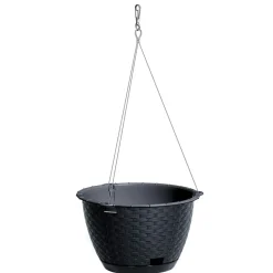 Vendita online di VASO RATOLLA DIAM. 24,3 H. 16 ANTRACITE