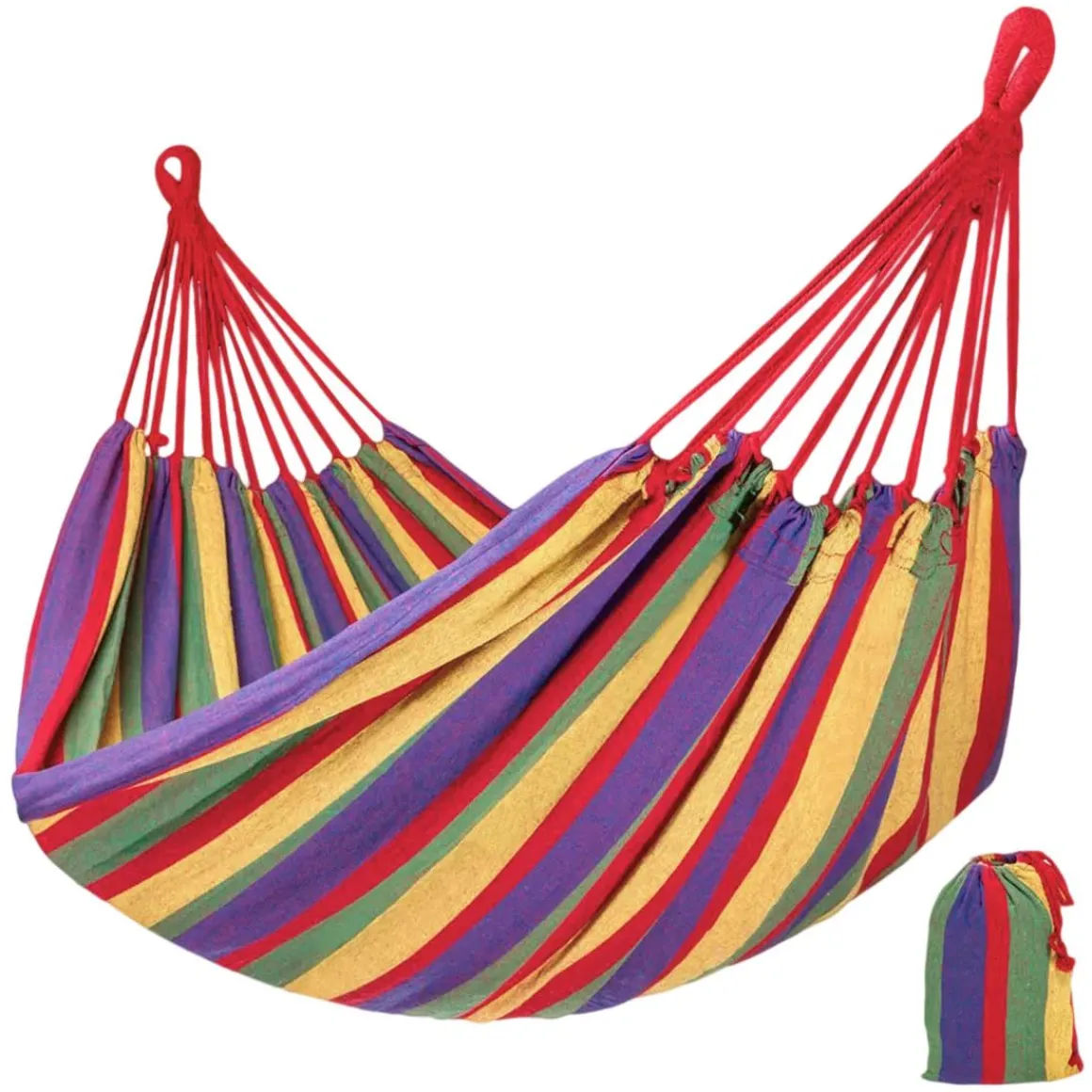 Vendita online di AMACA 200X80CM IN CANVAS MULTICOLORE
