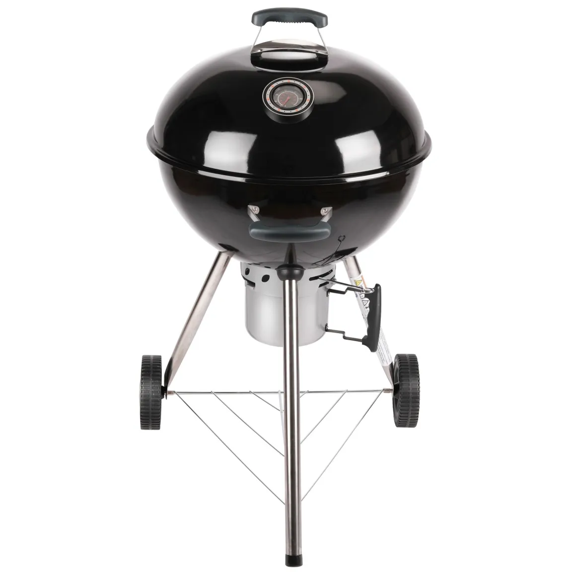 Vendita online di BARBECUE A CARBONELLA KETTLE IN METALLO NERO E CROMO