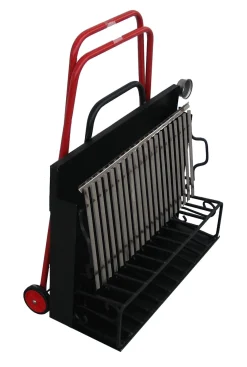 Vendita online di BARBECUE A LEGNA IN METALLO 110X80CM H. 104