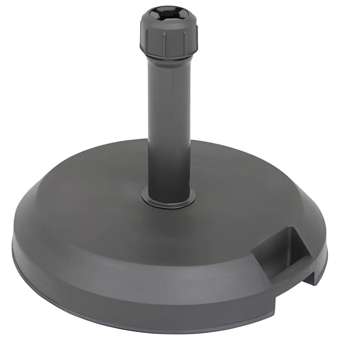 Vendita online di BASE PER OMBRELLONE HAULIO DIAM.47 CM IN CEMENTO NERO