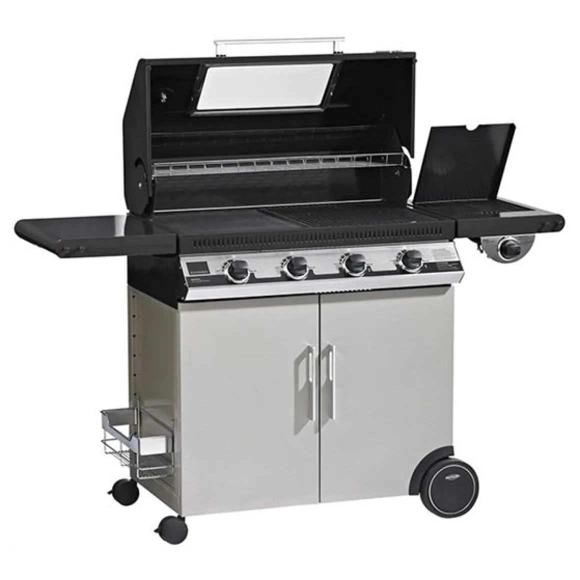 Vendita online di BEEFEATER - BARBECUE CON CARRELLO DISCOVERY 1100E CON 4 FUOCHI