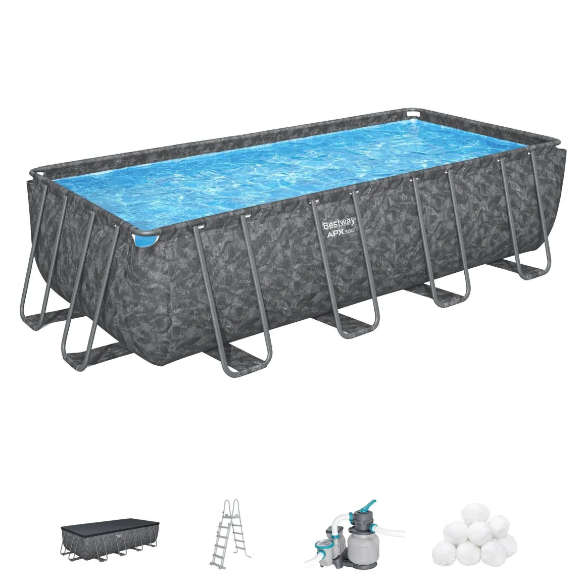 Vendita online di BESTWAY - PISCINA APX 365 549X274 H. 132CM 16477LT