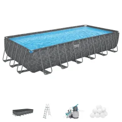 Vendita online di BESTWAY - PISCINA APX 365 732X366 H. 132CM 30045LT