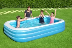 Vendita online di BESTWAY - PISCINA GONFIABILE A 3 ANELLI 305X183 H. 56CM 1161LT