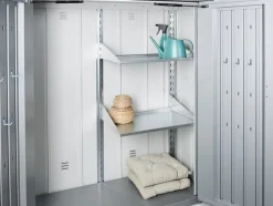 Vendita online di BIOHORT - ARMADIO ROMEO CM 132X57 H.140 GRIGIO