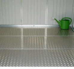 Vendita online di BIOHORT-CASETTA EUROPA CM 244X228 H 203 GRIGIO QUARZO