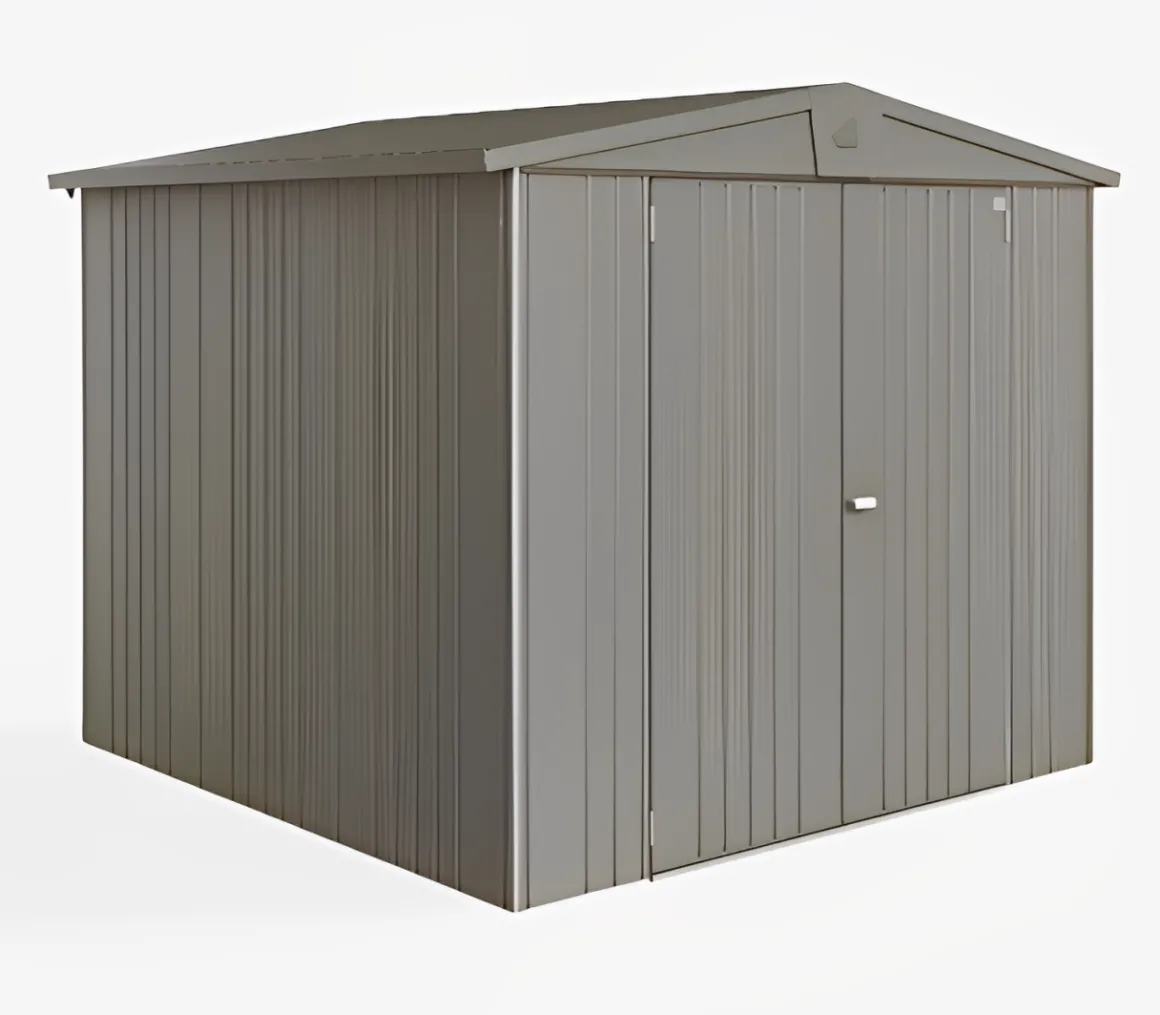 Vendita online di BIOHORT-CASETTA EUROPA CM 244X228 H 203 GRIGIO QUARZO