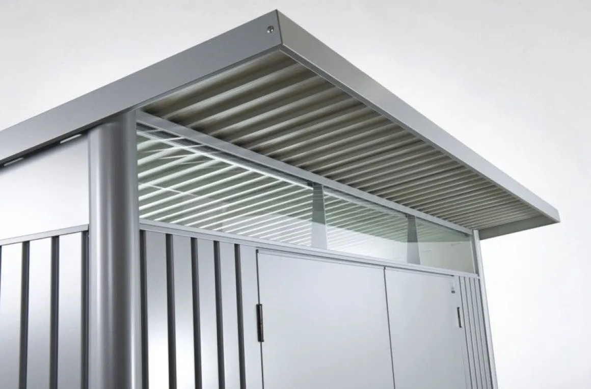 Vendita online di BIOHORT - CASETTA AVANTGARDE CM 260X220 H 218 GRIGIO QUARZO