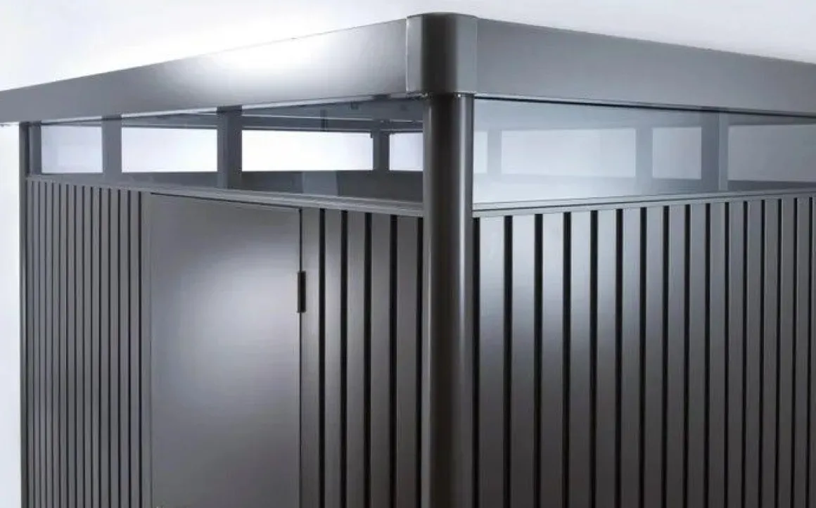 Vendita online di BIOHORT - CASETTA HIGHLINE CM 275X195 H 222 GRIGIO SCURO