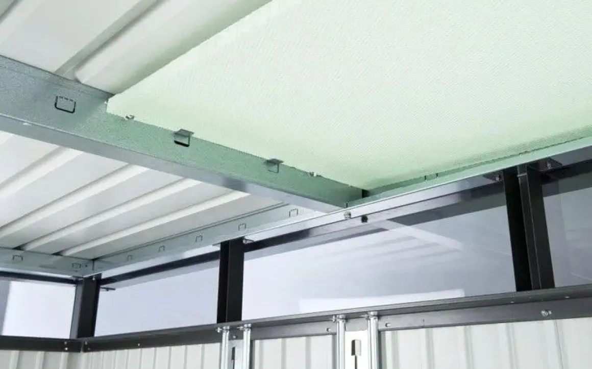 Vendita online di BIOHORT - CASETTA HIGHLINE CM 275X195 H 222 GRIGIO SCURO