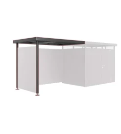 Vendita online di BIOHORT - TETTO LATERALE X CASETTA HIGHLINE CM 282X195 GRIGIO SCURO