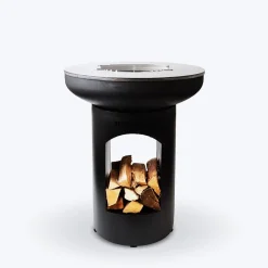 Vendita online di BONFEU - BONBIZA APERTO CM 100X80 ACCIAIO ANTRACITE