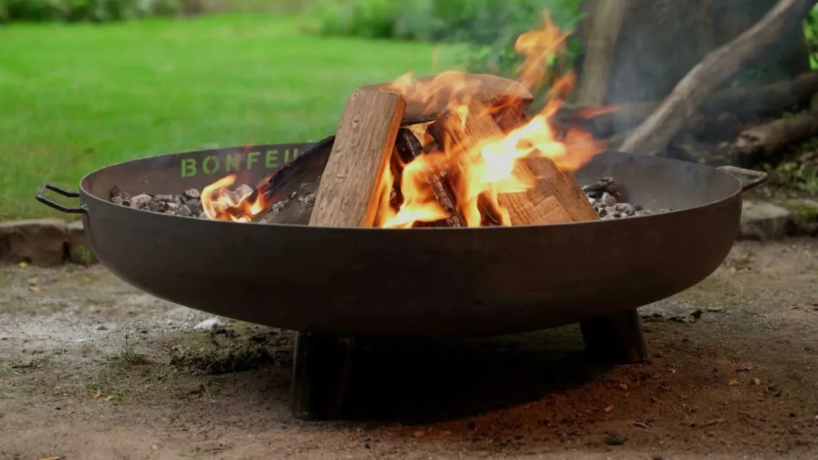Vendita online di BONFEU - BRACERE BONBOWL 60CM IN ACCIAIO CORTEN