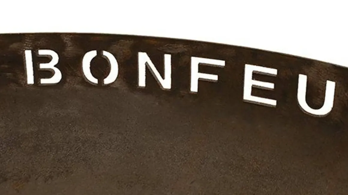 Vendita online di BONFEU - BRACERE BONBOWL 60CM IN ACCIAIO CORTEN
