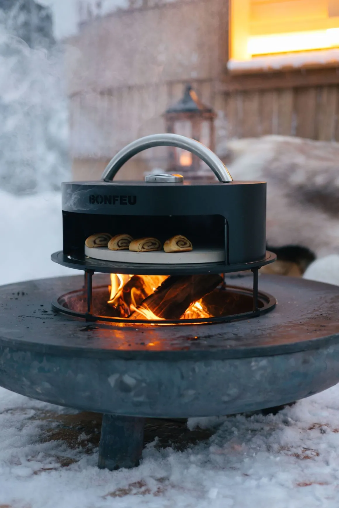 Vendita online di BONFEU - FORNO PIZZA BONPIZZA IN ACCIAIO ANTRACITE