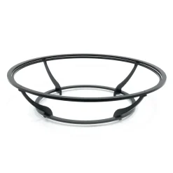 Vendita online di BONFEU - SUPPORTO GRIGLIA PER BRACERE DIAM. CM 44.5X16.5 IN ACCIAIO NERO