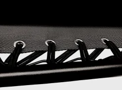 Vendita online di BRANDINA LOUNGER PIEGHEVOLE NERO E TEXTILENE ANTRACITE