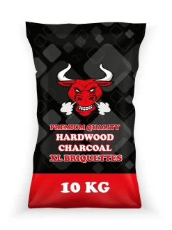 Vendita online di BRICCHETTE XL TORO QUEBRACHO BLANCO 10KG