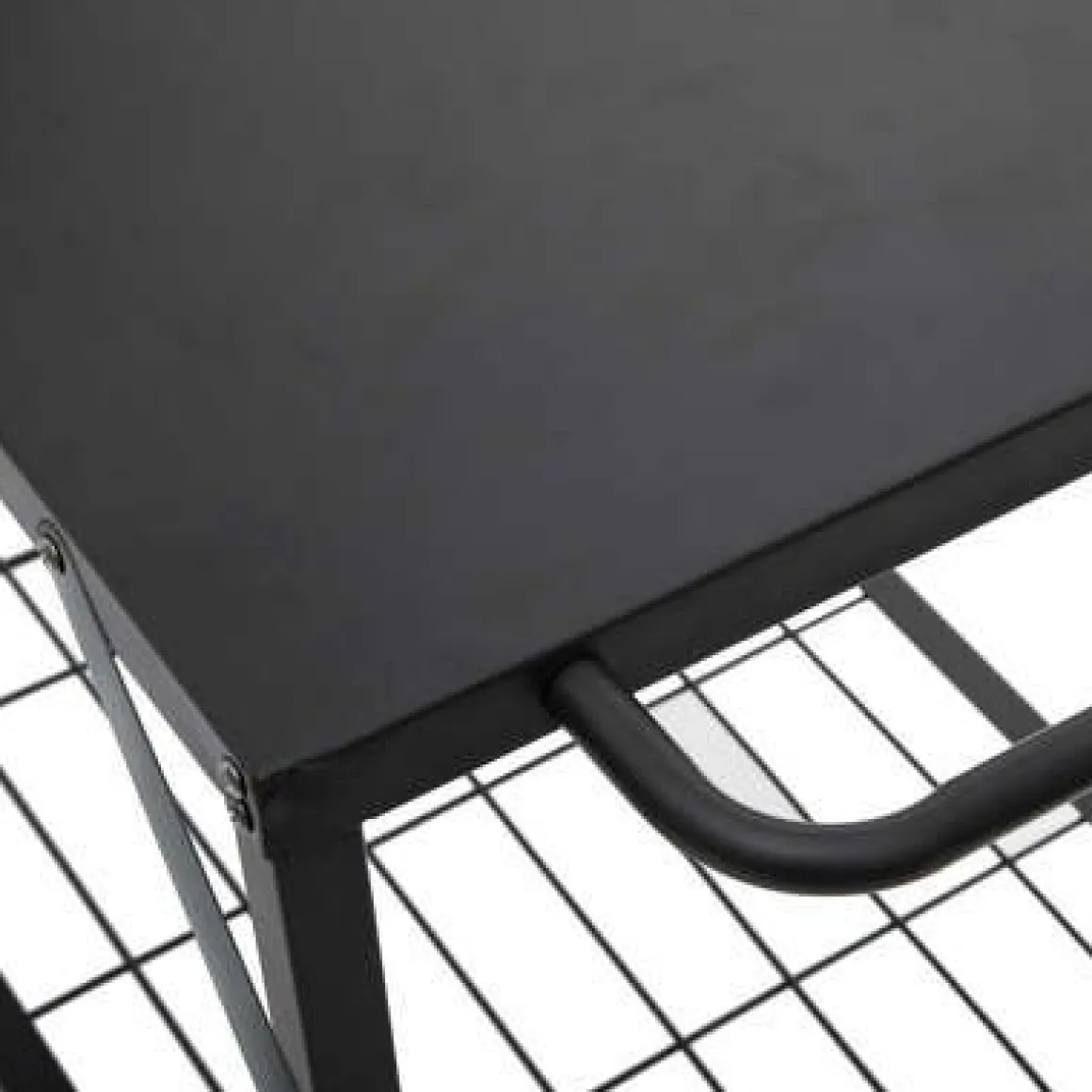 Vendita online di CARRELLO CM 90X48 H. 75 METALLO ANTRACITE
