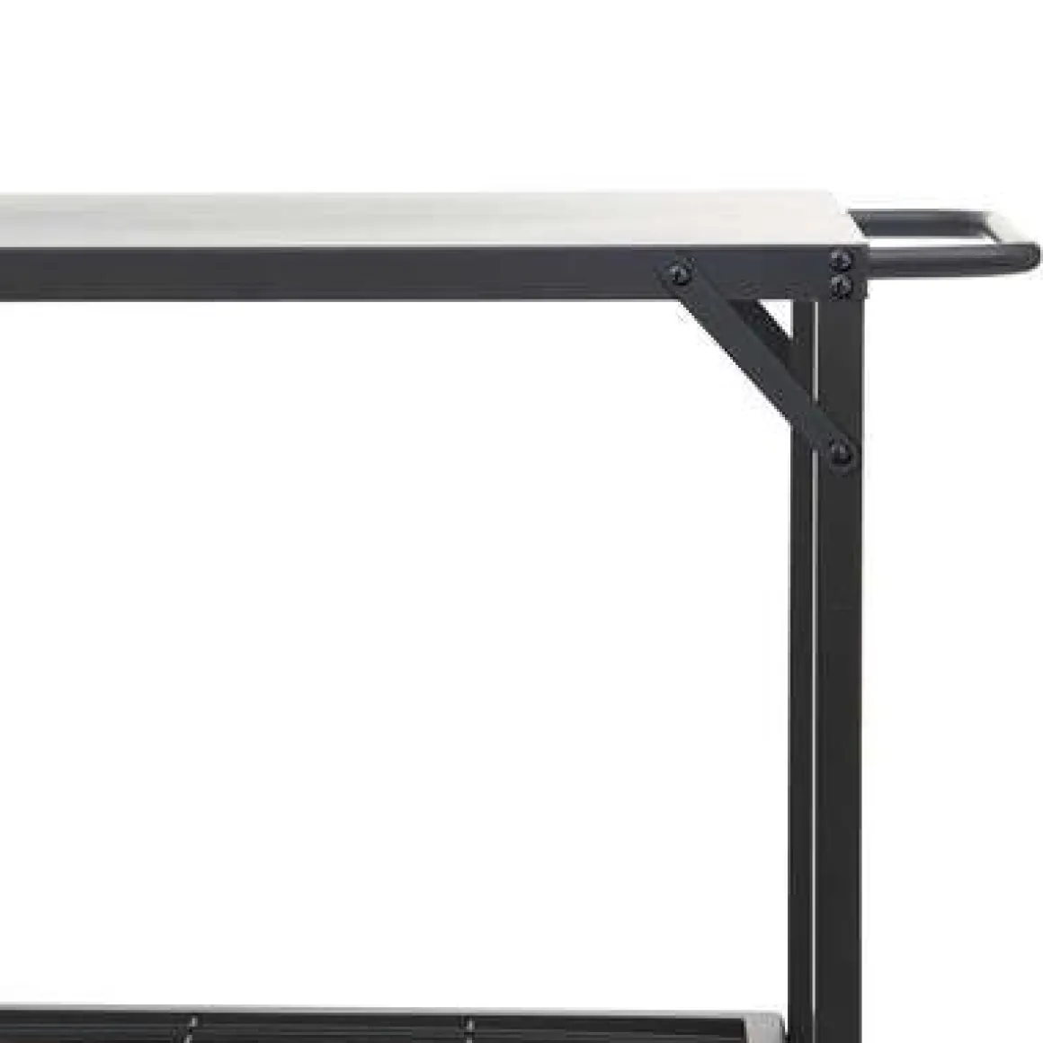 Vendita online di CARRELLO CM 90X48 H. 75 METALLO ANTRACITE