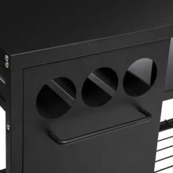 Vendita online di CARRELLO CM 120X48 IN METALLO NERO