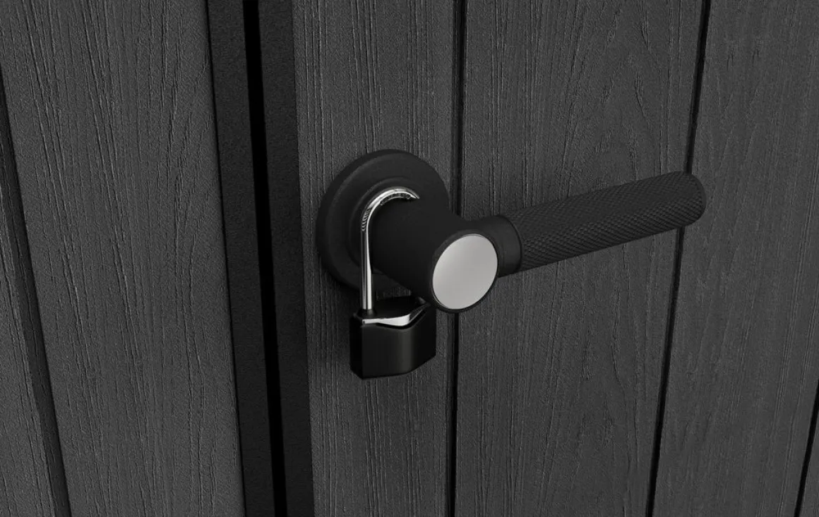 Vendita online di CASETTA ARTISAN CM 277X218 H. 226 GRIGIO E ANTRACITE