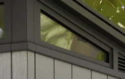 Vendita online di CASETTA ARTISAN CM 277X218 H. 226 GRIGIO E ANTRACITE