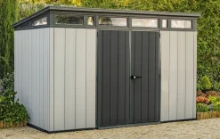 Vendita online di CASETTA ARTISAN CM 340X218 H. 226 GRIGIO E ANTRACITE