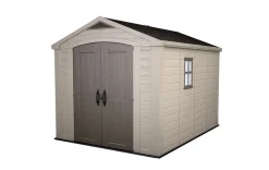 Vendita online di CASETTA FACTOR CM 256,5X331,5 H 245 BEIGE E TORTORA