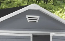 Vendita online di CASETTA MANOR CM 185X152 H. 116 GRIGIO CHIARO E BIANCO