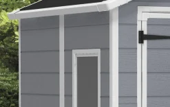 Vendita online di CASETTA MANOR CM 185,8X236,8 H 227 GRIGIO CHIARO E BIANCO