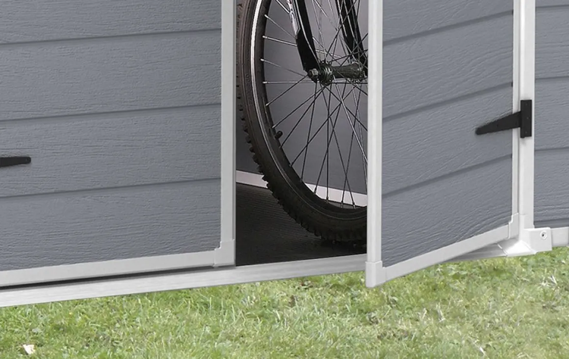 Vendita online di CASETTA MANOR CM 185,8X236,8 H 227 GRIGIO CHIARO E BIANCO