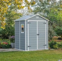 Vendita online di CASETTA MANOR CM 185,8X236,8 H 227 GRIGIO CHIARO E BIANCO