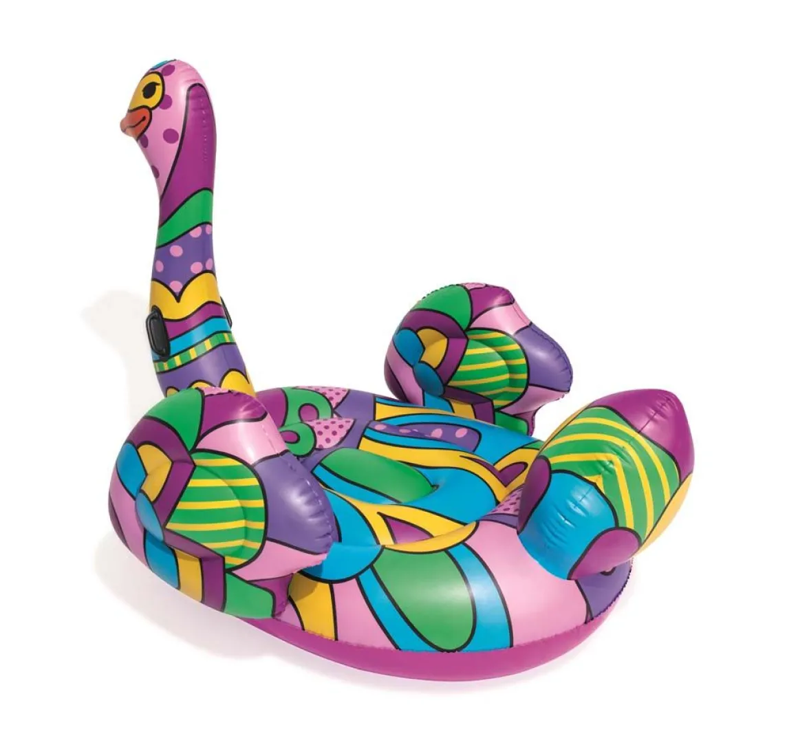 Vendita online di CAVALCABILE STRUZZO 190X166CM MULTICOLORE