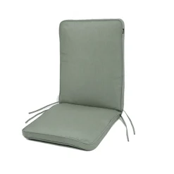 Vendita online di CUSCINO SCHIENALE BASSO CM 47X105 VERDE SALVIA