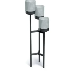 Vendita online di FIORIERA BLOOMIE STAND CEMENTO 42X39,5X125CM