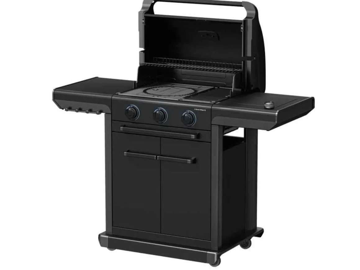 Vendita online di GAMPINGAZ - BARBECUE A GAS 3 SERIES ONYX S DUAL GAS NERO