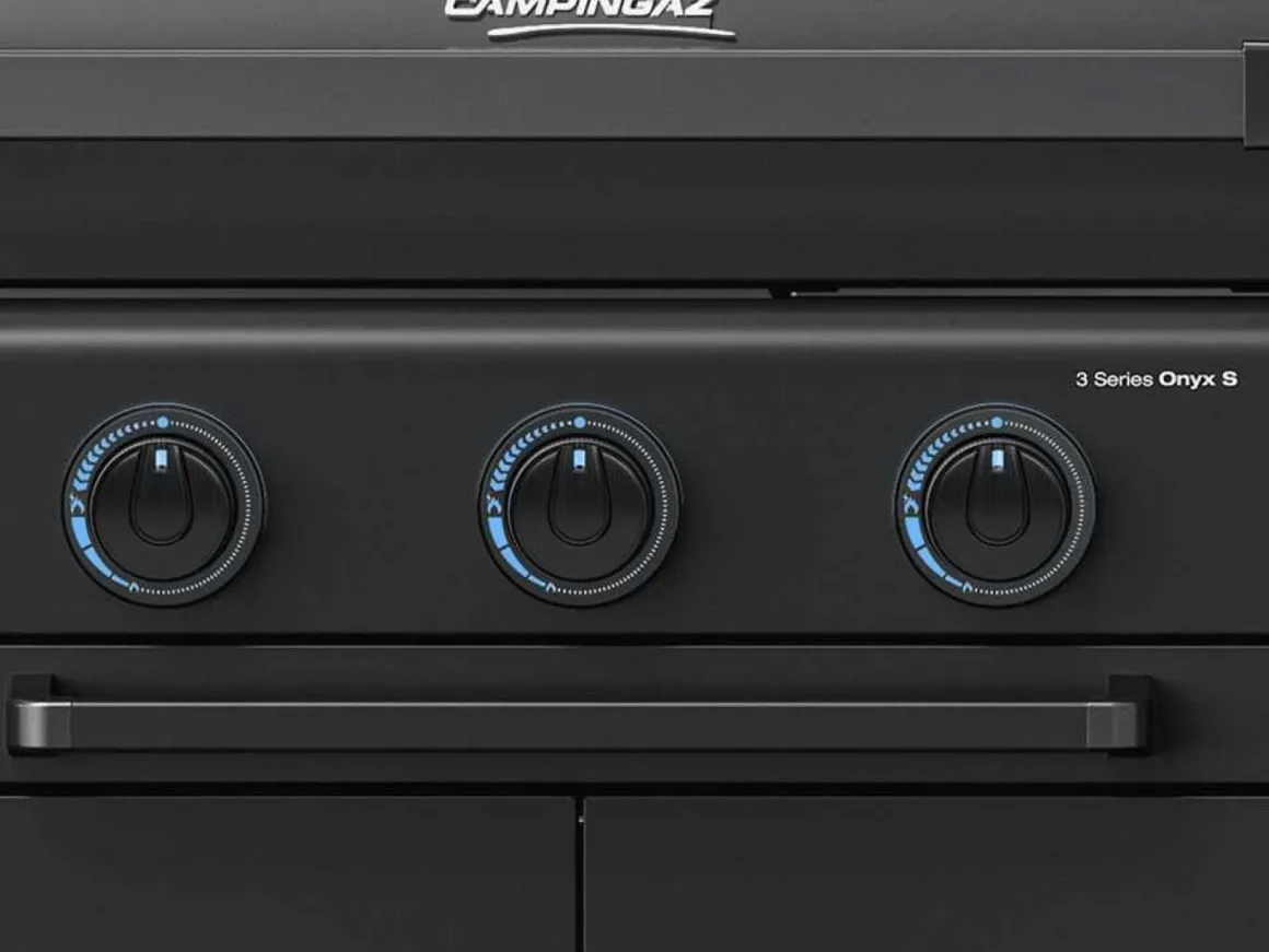 Vendita online di GAMPINGAZ - BARBECUE A GAS 3 SERIES ONYX S DUAL GAS NERO