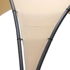 Vendita online di GAZEBO MT 3,8X3,8 ANTRACITE E BEIGE