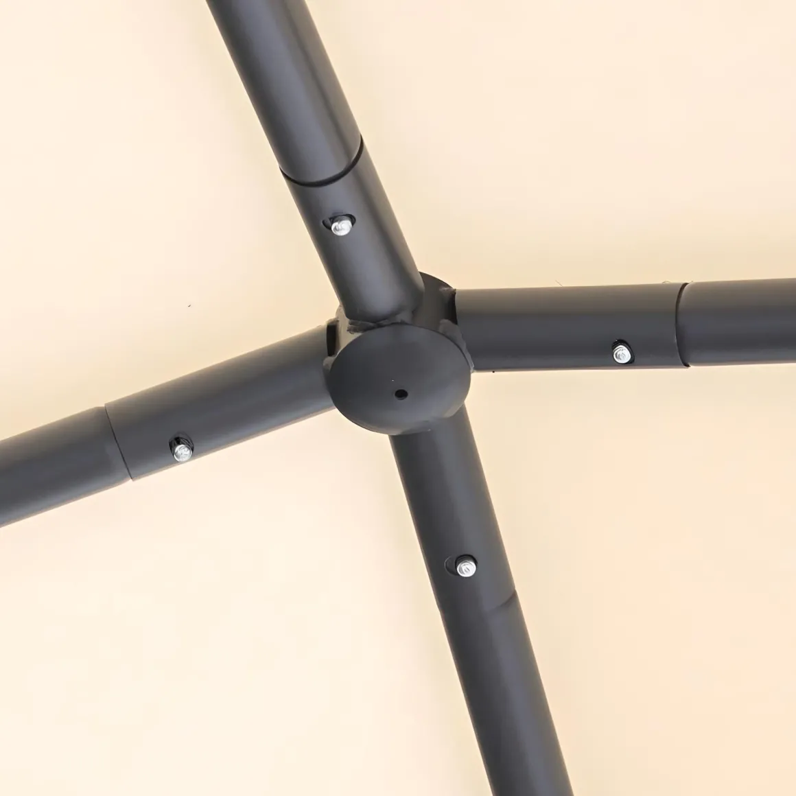 Vendita online di GAZEBO MT 3,8X3,8 ANTRACITE E BEIGE