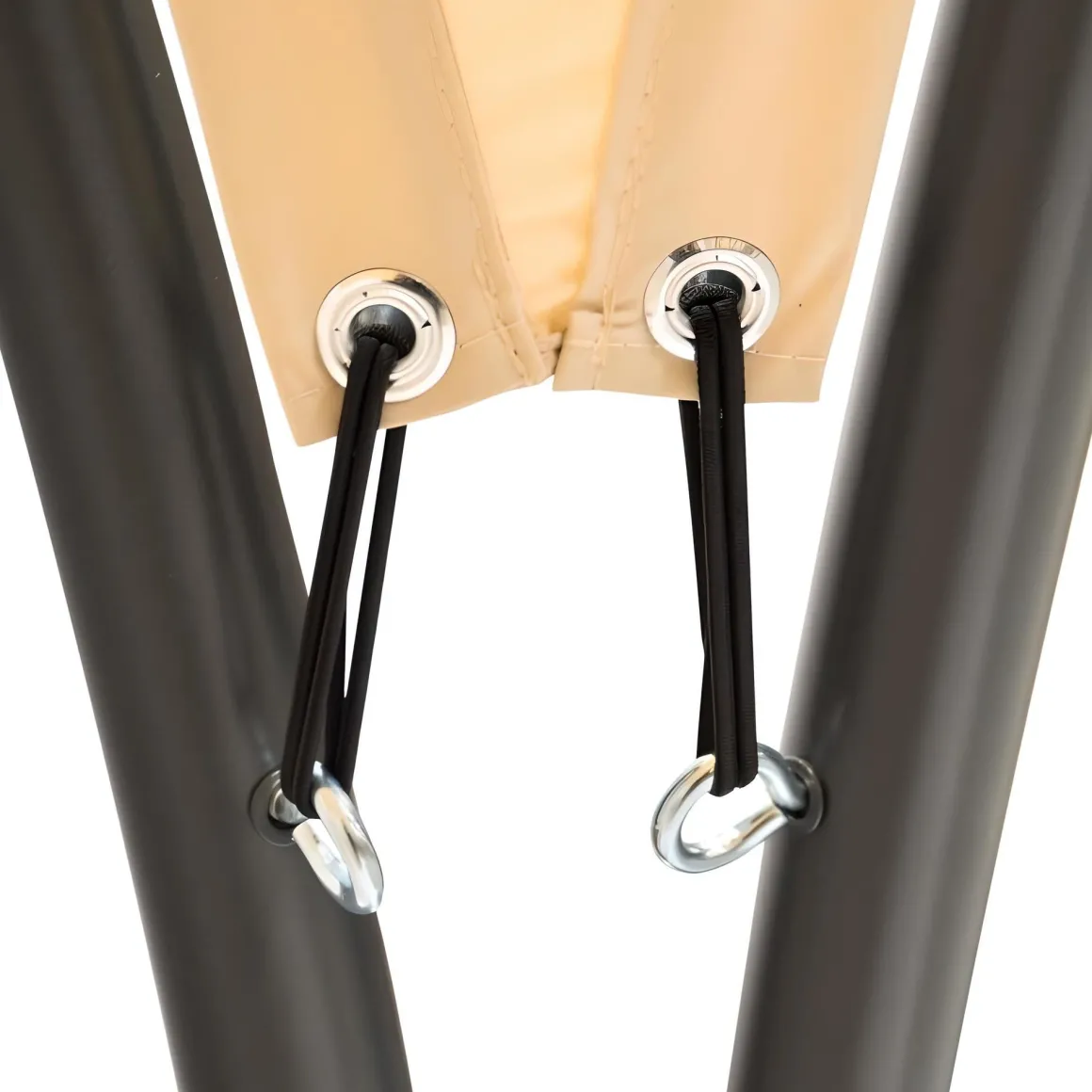 Vendita online di GAZEBO MT 3,8X3,8 ANTRACITE E BEIGE