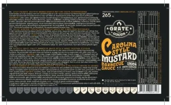 Vendita online di GRATE GOODS - SALSA BARBECUE CAROLINA STYLE MUSTARD 265ML