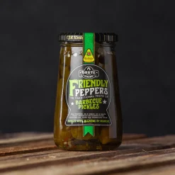 Vendita online di GRATE GOODS - FRIENDLY PEPPERS BARBECUE PICKLES 370ML
